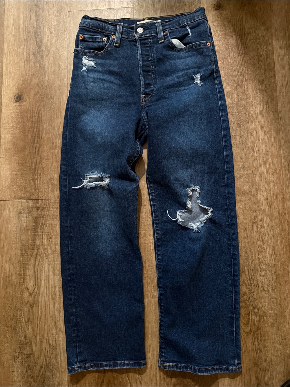 Levi’s Ribcage Straight Ankle High Rise Jeans Size 27
